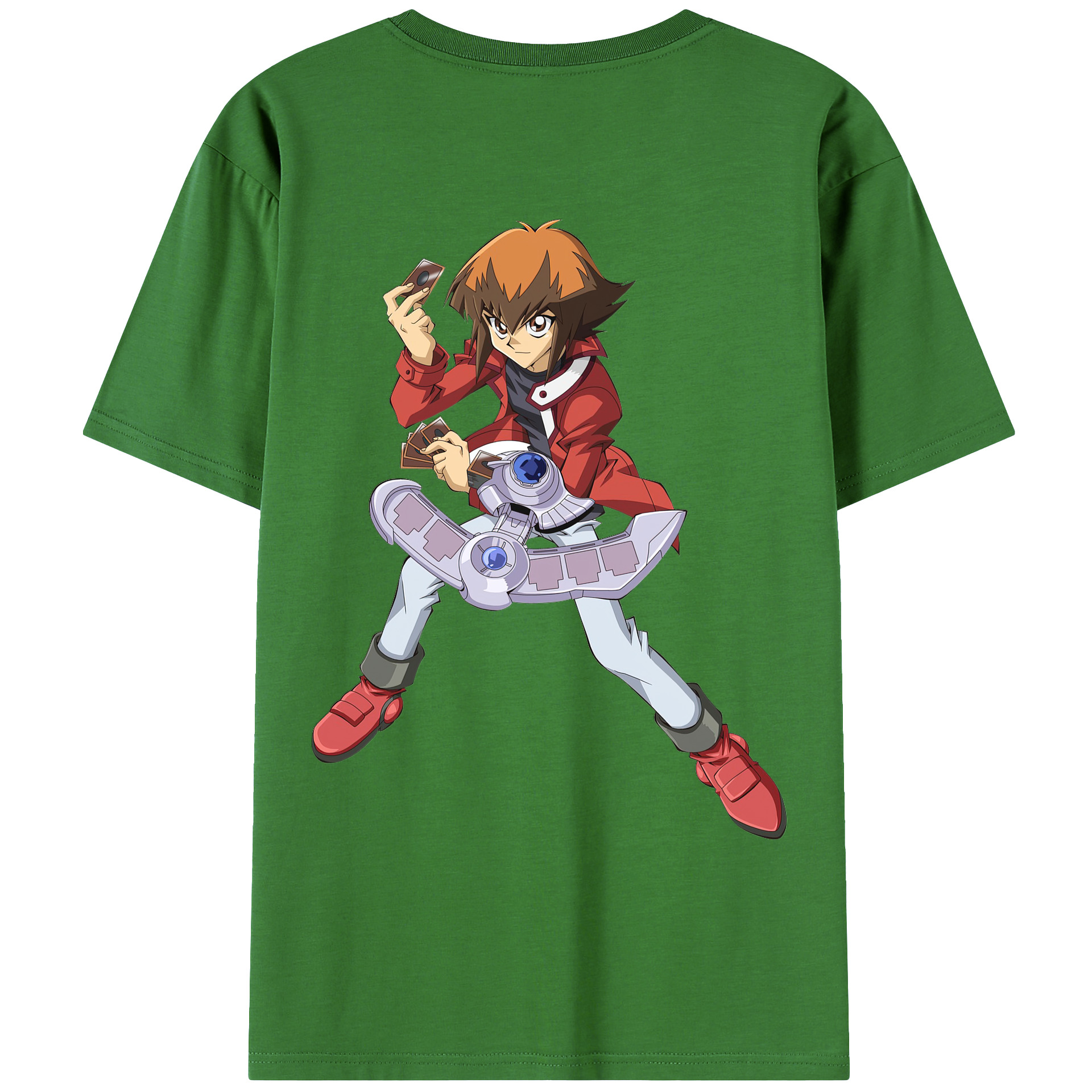 遊☆戯☆王 Yu-Gi-Oh! レディース半袖Tシャツ(バックプリント)